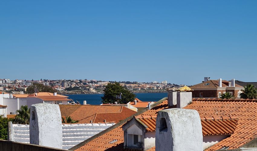 First glimpse of the views from the roof terraces